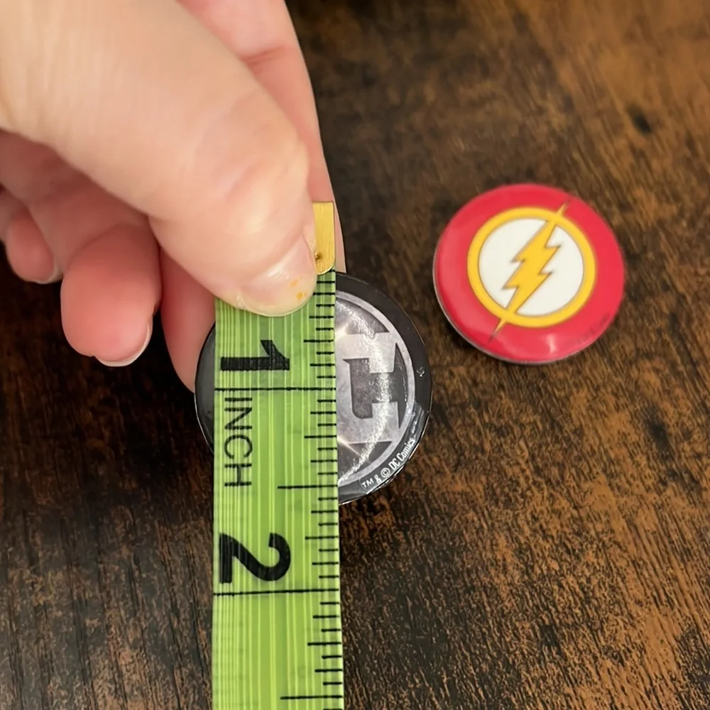 DC Comics Button Pins